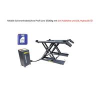 Mobile Scherenhebebühne Kurzhub Bühne Hebebühne 3,5t 1,08m- 1,28m Hubhöhe 400V