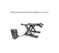 Mobile Scherenhebebühne Kurzhub Bühne Hebebühne 3,5t Hubhöhe 1,08m- 1,28m 400V