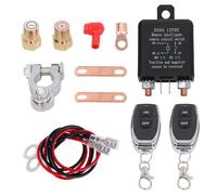 MOCNT Fernbedienung Batterietrennschalter 12V 250A Auto Batterie Trennschalter Diebstahlschutz Autobatterieschalter Stromunterbrechungs Schalter Batterie Trennrelais