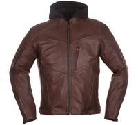 Modeka Bad Eddie Lederjacke dunkelbraun, Größe 5XL