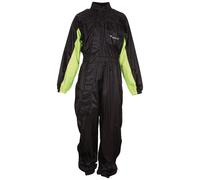 Modeka Black Rain Regenkombi 1 Teiler, schwarz/gelb, Größe L