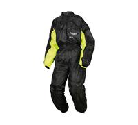 Modeka Black Rain Regenkombi 1 Teiler, schwarz/gelb, Größe L