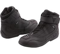 Modeka Black Rider Motorrad Schuhe Gr. 43 - Schwarz, kurze Stiefel