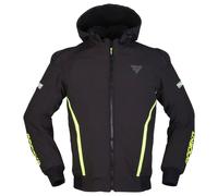 Modeka Clarke Sport Hoodie Schwarz Gelb Gr. M