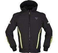 Modeka Clarke Sport Motorrad Jacke, schwarz-gelb, Größe 3XL für Männer