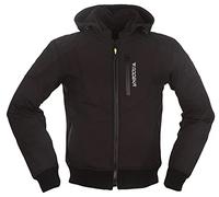 Modeka CLARKE Hoodie Softshell Jacke schwarz Gr. XL