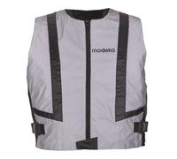 Modeka Doc Silver Warnweste Silber Gr. L