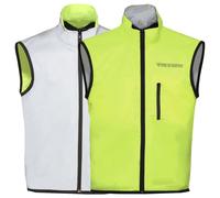Modeka Double Eye Warnweste neon silber Gr. 3XL