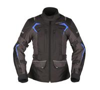 Modeka Elaya Lady Damen-Motorradjacke, schwarz-dunkelgrau, Größe 40