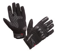 Modeka Fuego Motorrad Handschuhe, schwarz, 11