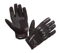 Modeka Fuego Motorrad Handschuhe, schwarz, 11