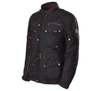 Modeka Glasgow Wachsjacke, schwarz, Größe 4XL