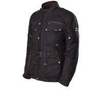 Modeka GLASGOW Wachsjacke schwarz L