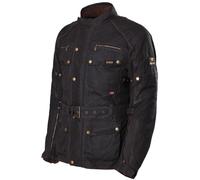 Modeka Glasgow Wachsjacke, schwarz, Größe XXL