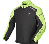 Modeka BikerWear Regenjacke Hydroflex Motorrad Schwarz/Neongelb Herren 4XL