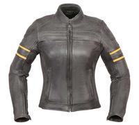 Modeka Iona Lady Lederjacke, schwarz-gelb Größe: 34