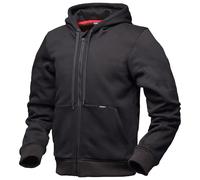 Modeka Jamey Motorrad Zip Hoodie, schwarz, 4XL