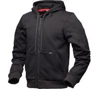 Modeka Jamey Motorrad Zip Hoodie, schwarz, Größe 3XL