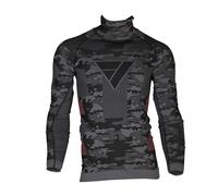 Modeka Tech Dry Bandana Longsleeve Funktionsshirt, schwarz/camouflage, Größe S