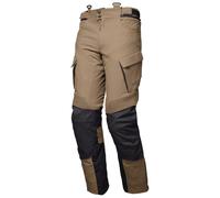 Modeka Lucano wasserdichte Motorrad Textilhose, schwarz-beige, Größe S für Männer