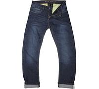 Modeka Nyle Cool Motorrad Textilhose, blau, Größe 28