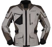 Modeka Panamericana 2 Motorrad Textiljacke, grau/braun, Größe 4XL