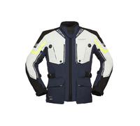 Modeka Panamericana 2 Motorrad Textiljacke, hellgrau/blau, M