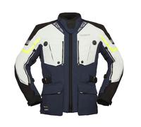 Modeka Panamericana II Textiljacke Blau / Hellgrau XL