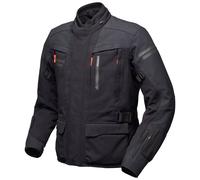 Modeka Paneo LT wasserdichte Motorrad Textiljacke, schwarz, Größe 5XL für Männer