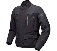 Modeka Paneo LT wasserdichte Motorrad Textiljacke, schwarz, Größe 5XL für Männer