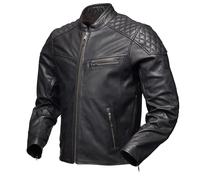 Modeka Phinix Motorradjacke Leder schwarz Gr. L