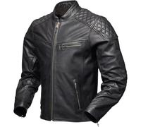 Modeka Phinix Motorrad Lederjacke, schwarz, 5XL