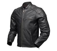Modeka Phinix Motorrad Lederjacke, schwarz, 5XL