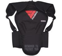 Modeka Protektorenweste, schwarz, Größe S für Männer