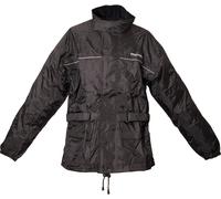 Modeka Regenjacke, schwarz, Größe 6XL für Männer