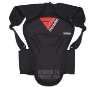 Modeka Protektorenweste, schwarz, Größe 2XL für Männer