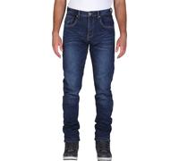 Modeka Sonic Mono Motorrad Jeans, blau, Größe Kurz 33