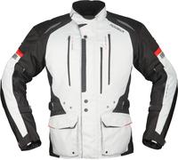 Modeka Striker II Jacke, hellgrau-schwarz Größe: XL