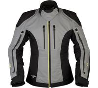 Modeka Takuya Lady Textiljacke Damen grau/schwarz 34