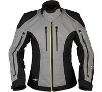 Modeka Takuya Lady Textiljacke Damen grau/schwarz 34