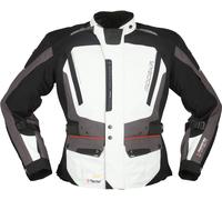 Modeka Viper LT Jacke Hellgrau Dunkelgrau Schwarz Gr. L