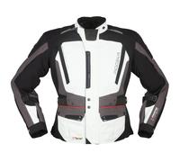 Modeka Viper LT Motorradjacke 2-Lagen Laminat, grau-schwarz, Größe 3XL