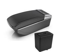 Modifiziert Armlehnenbox, Mittelkonsole, Erhöhung, Doppellagige Ablagebox, Teile Für Peugeot Für Partner Für Tepee(B straight black line)