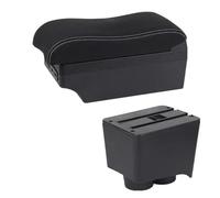 Modifiziert Mittelarmlehnenbox Mit Staufach Für Die Mittelkonsole, Innenausstattung Für VW Für Polo 9N 3 Mk4 2002 2003 2004-2010(E2 White Line)