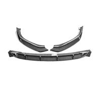 Modifizierter Splitter-Deflektor Frontstoßstange Lippenschutz Kinn Tuning Für 5 G30 G31 M530d 525i 540i 530i 2017-2020 Frontstoßstange Spoiler Lippe(Carbon Fiber Look)