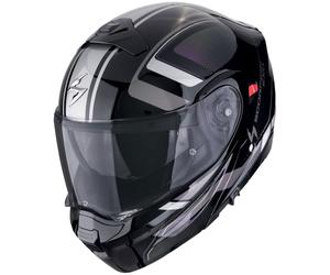 Modularer Motorradhelm Scorpion EXO-930 EVO ARDENS schwarz Chamäleon S