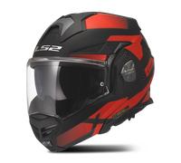 LS2, Modularer Motorradhelm ADVANT X NOVA Black Red, L