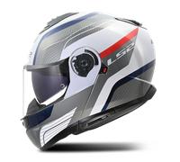 Modularhelm LS2 FF908 Strobe II Monza Weiß/Blau/RotXS Weiß,Blau,Rot