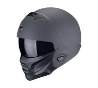 Modularhelm Scorpion EXO-Combat II Solid Einfarbig DunkelgrauXL Dunkelgrau