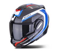 Modularhelm Scorpion EXO-Tech EVO Carbon Cosy Schwarz/Blau/RotXL Schwarz,Blau,Rot